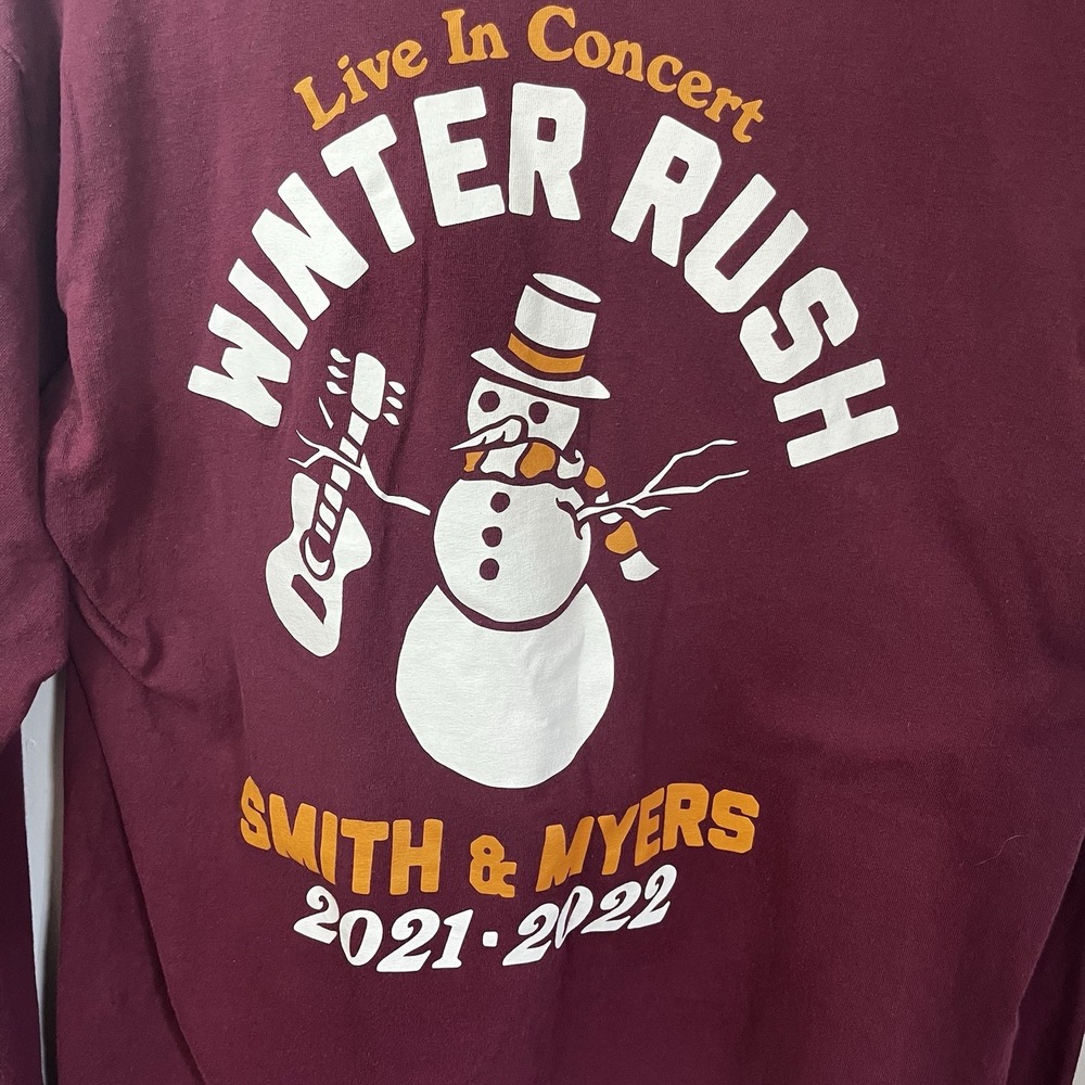 Smith and Myers Winter Rush Official Merch 2021-2022 Long Sleeve Shirt Large